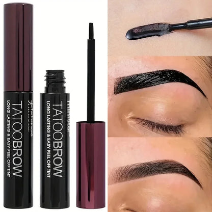 Peel-Off Eyebrow Tint Gel – Semi-Permanent Waterproof Brow Dye for Fuller, Defined & Long-Lasting Natural Looking Brows