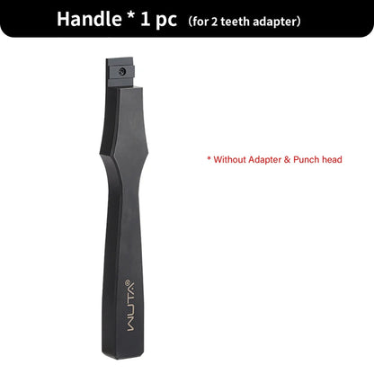 WUTA Leather Hole Punch Tool - Multifunctional Round Pricking Iron with Interchangeable Heads for Leather Craft & Stitching
