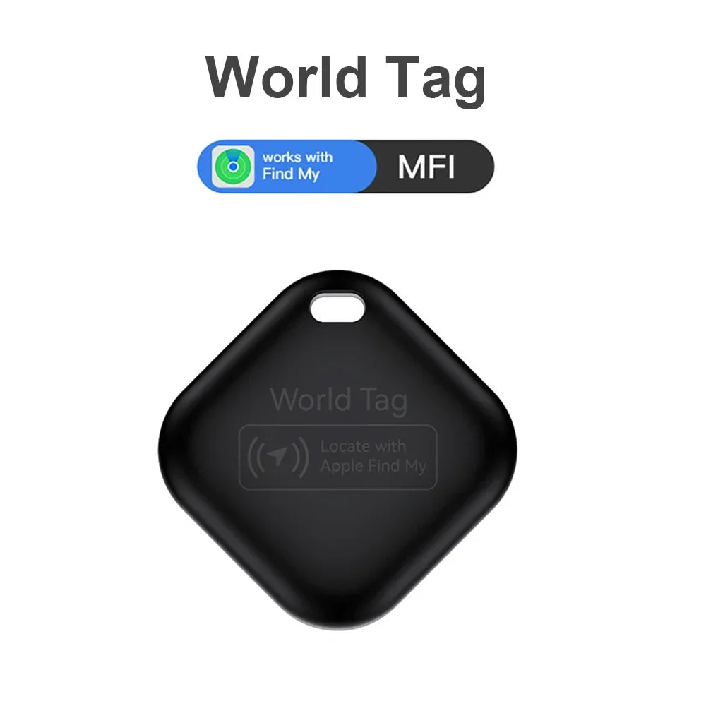 Mini Tracking Device for Apple Find My — Smart iTag Bluetooth GPS Tracker for Keys, Child, Pet & Car, iOS Compatible