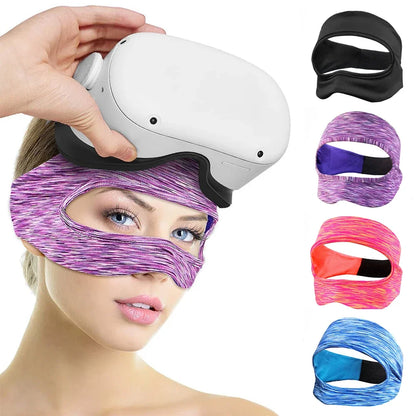 VR Eye Mask Cover – Breathable Sweat Band Padding for Oculus Quest 2, Meta Quest 3 Pro & Virtual Reality Headsets