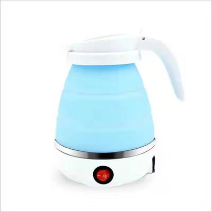Mini Folding Kettle 0.6L - Portable 600W Water Heater, Silicone Electric Kettle for Home & Travel