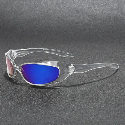 Y2K Sports Sunglasses - Trendy Cycling & Street Photography Shades for Men and Women