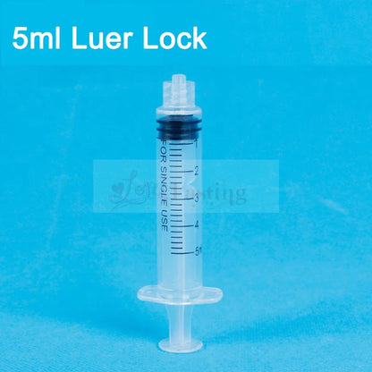 20PCS Plastic Luer Lock Syringes – 1ML/5ML/10ML Disposable Sampler Injectors for Perfume, Rinse & Measurement