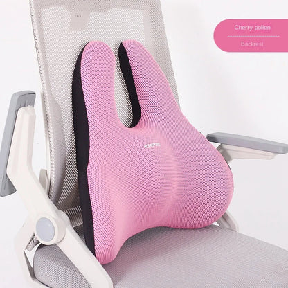 Memory Foam Orthopedic Seat Cushion – Coccyx Support Pillow for Office, Car, and Back Pain Relief with Hip Massage Pad Set