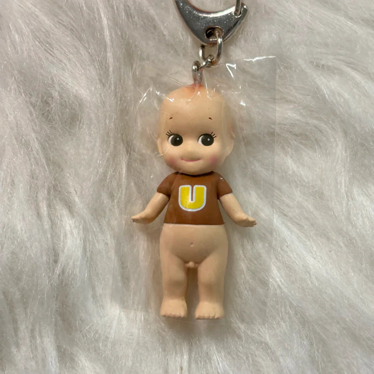 Sonny Angel Mini Figure – Letter Series Alphabet Keychain, No Box or Bag