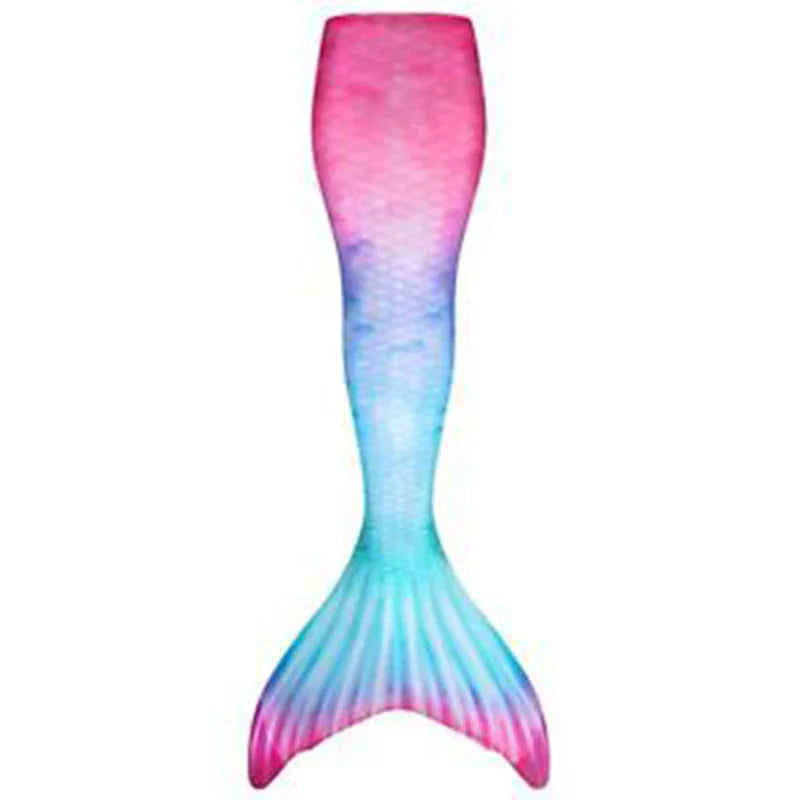 Women’s Mermaid Tail Cosplay Swimwear — Swimmable Fishtail Bathing Suit for Girls & Adults (No Monofin)