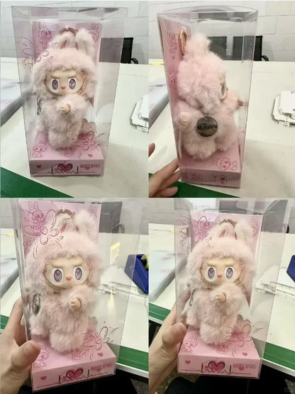 Pink Labubu Mokoko Series Spring Flower Doll – 1:1 High-Quality Replica Sweetheart Edition | Kawaii Pendant Decoration Gift