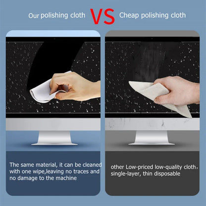 1/2PCS Polishing Cloth for Apple Devices – Nano-Texture Screen Cleaner for iPhone, iPad, Mac, iPod Pro & Apple Watch