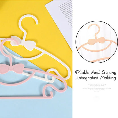 Baby Clothes Hangers – 10PCS Cute Kids Hanger Clips for Closet & Display