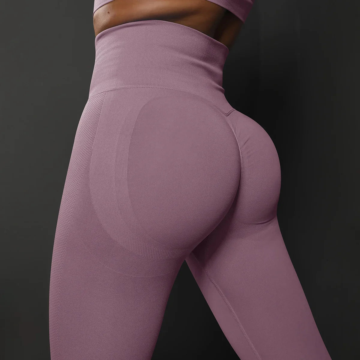 High Waist Women’s Yoga Leggings – Seamless Push-Up Fitness, Running & Gym Pants with Hip Lift and High Elasticity