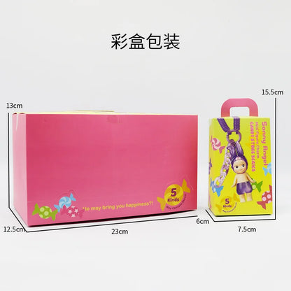 Candy House Keychain Blind Box – Cute Handmade Doll Bag Pendant for Girls