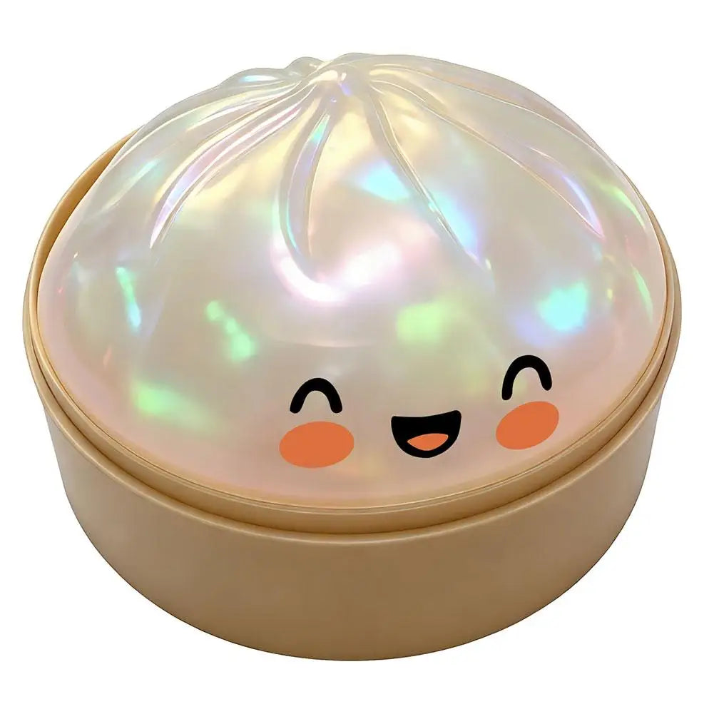 Realistic Giant Dumpling Squishy Toy – Soft TPR Bamboo Steamer Fidget Stress Relief & Creative Gift