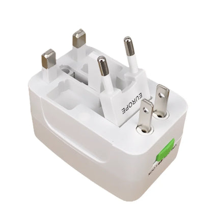 Universal Power Plug Adapter - International Travel AC Charger Converter for EU, US, AU, UK, Electrical Socket Outlet