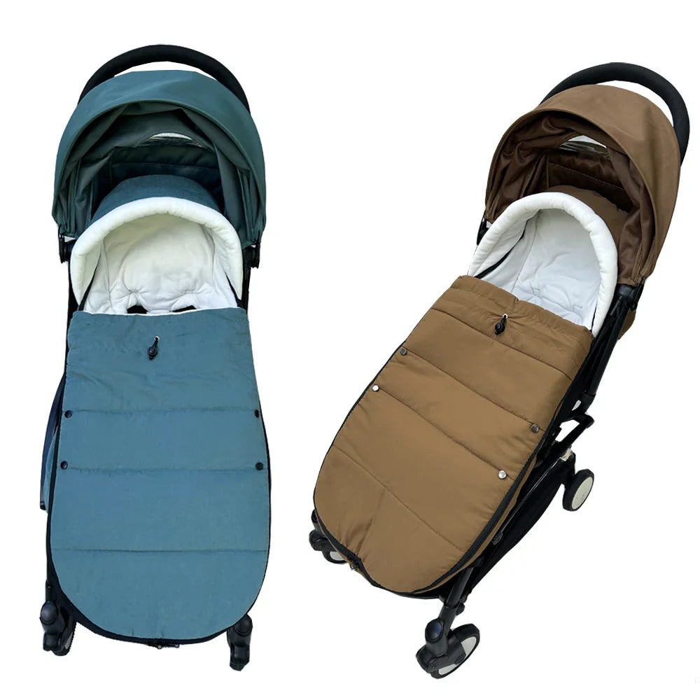 Universal Stroller Footmuff – Windproof, Waterproof & Thermal Warm, Compatible with YOYO & Bugaboo Strollers