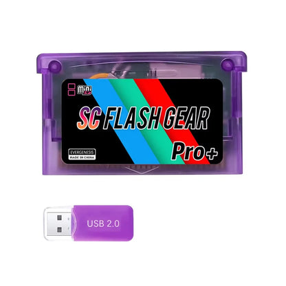SCFW V1.5 Mini 1000+ in 1 Flash GBA Card – GBA/GBC/GB/NES with Adapter & 8GB TF Card