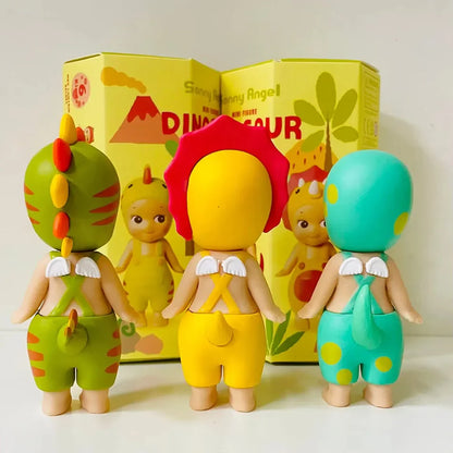 New Sonny Angel Dinosaur Series Hippie Doll – Cute Car & Mobile Phone Ornament Toy Gift for Kids
