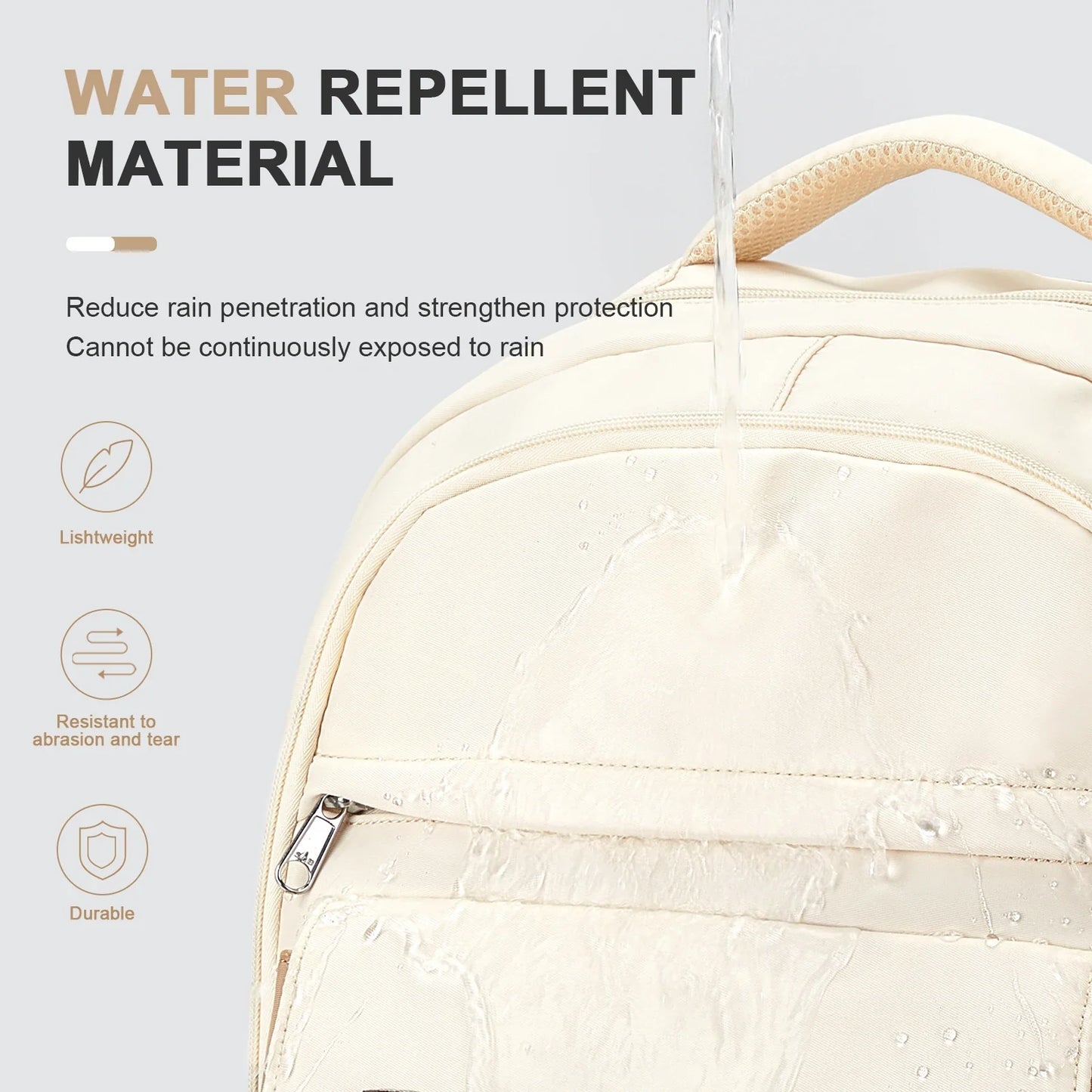 High-Capacity Student Backpack | Trendy Laptop & College Bag for Women, Girls, Travel & School BookBag