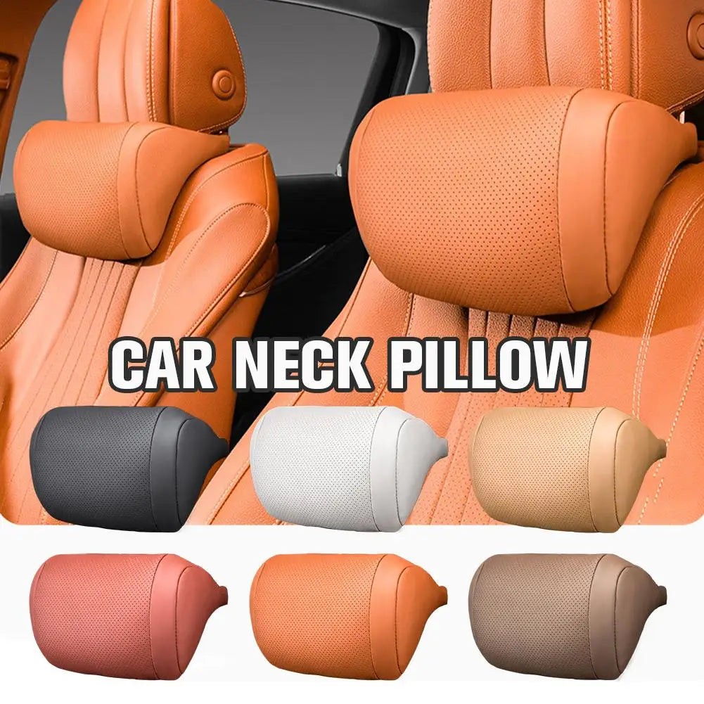 Universal Car Seat Headrest Neck Pillow - 3D Ergonomic Soft Travel Neck Support Cushion