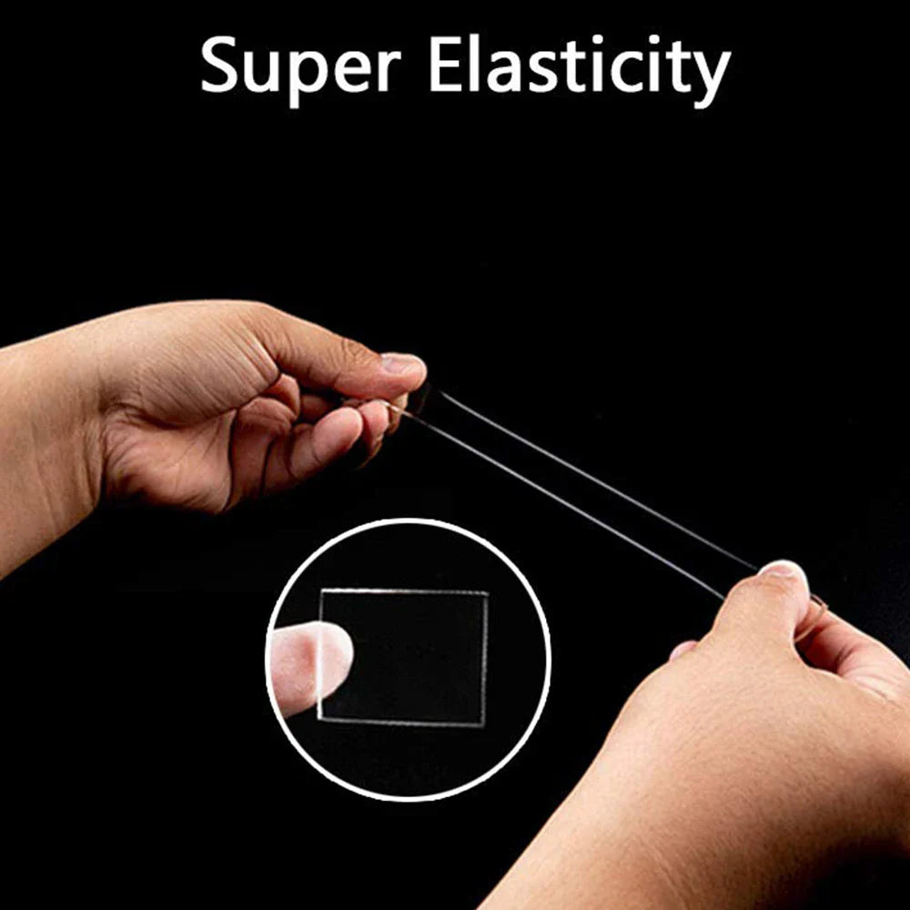 Transparent Car Door Protector Stickers: Anti-Scratch Nano Tape for Auto Trunk Sill, Scuff Protection Film - Door Edge Protective