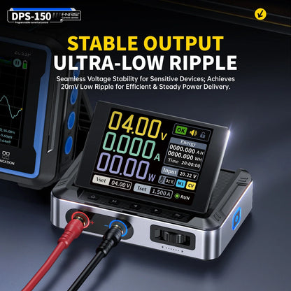FNIRSI DPS-150 Mini Laboratory DC Power Supply — Adjustable 30V 5A Digital Display CNC Regulator