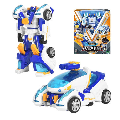Galaxy Detectives Tobot Transformation Toy – Car to Robot Anime Figure, Korea Cartoon Deformation Tank Gift