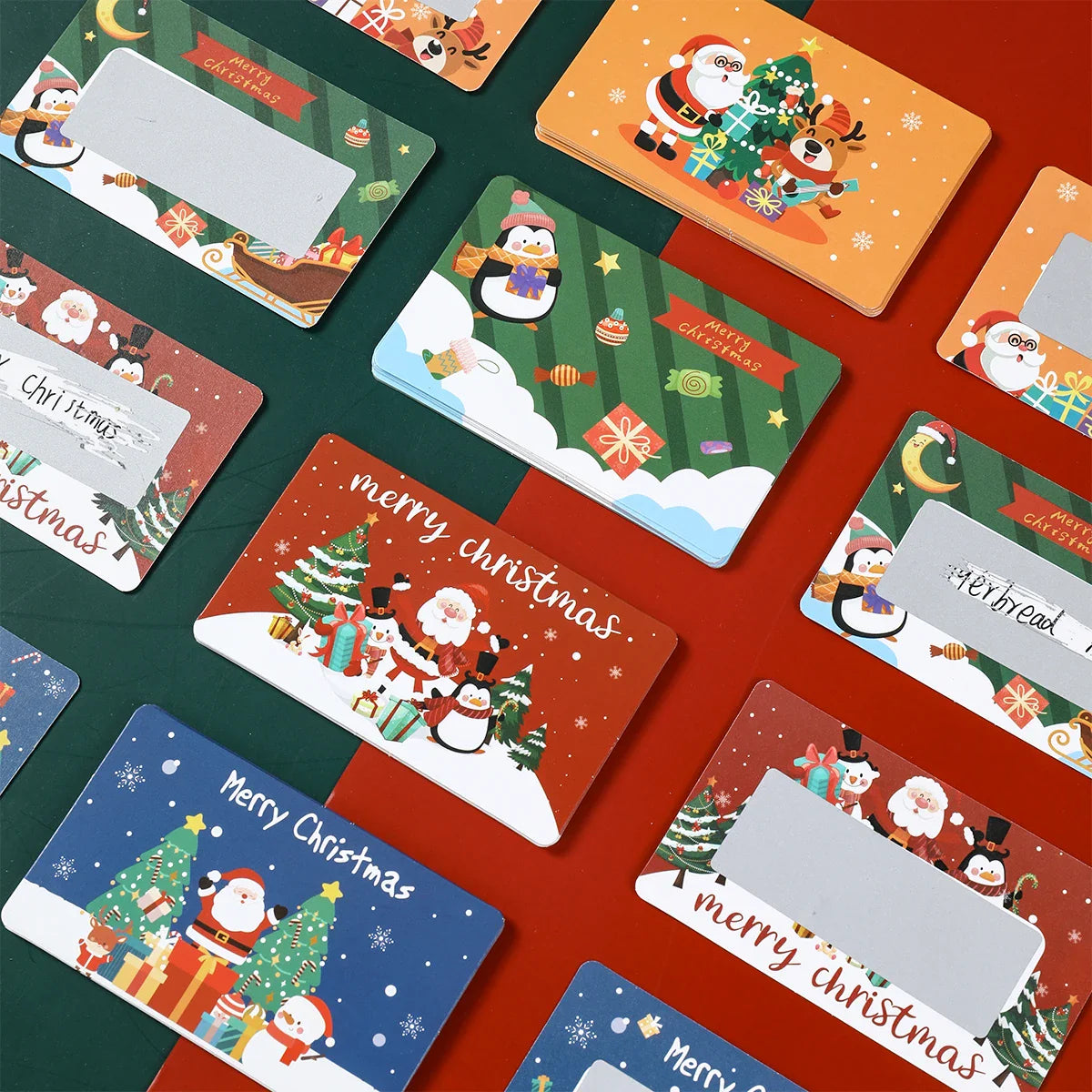 Christmas Scratch Cards 2025 — DIY Merry Xmas Decorations & Surprise Gifts for Home, Navidad & New Year 2026