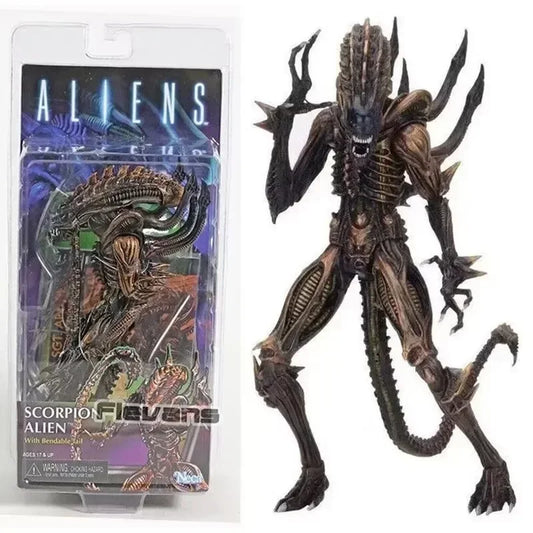 NECA Xenomorph Alien vs. Predator Action Figure — Fully Articulated Collectible with Movable Joints, Cool Toy & Gift