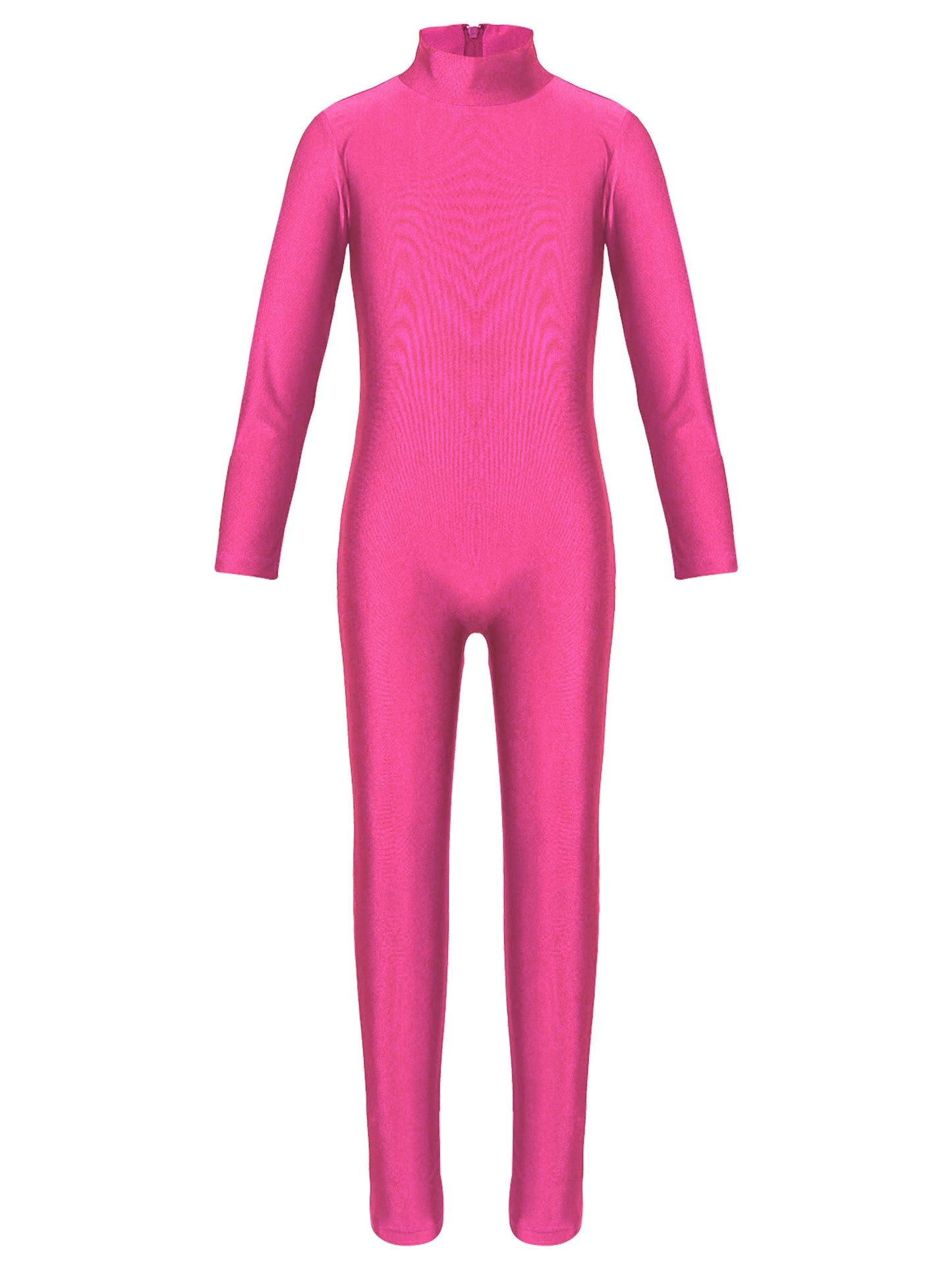 Kids Girls Full Body Gymnastics Bodysuit, Ballet Dance Jersey Leotard, Jumpsuit Sports Unitard, Children Dancewear and Sportswear