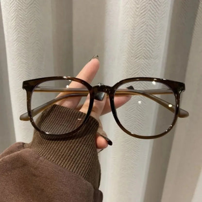 Fashion Anti-Radiation Unisex Eyeglasses – Transparent Retro Computer Glasses with Anti-Blue Light Lenses