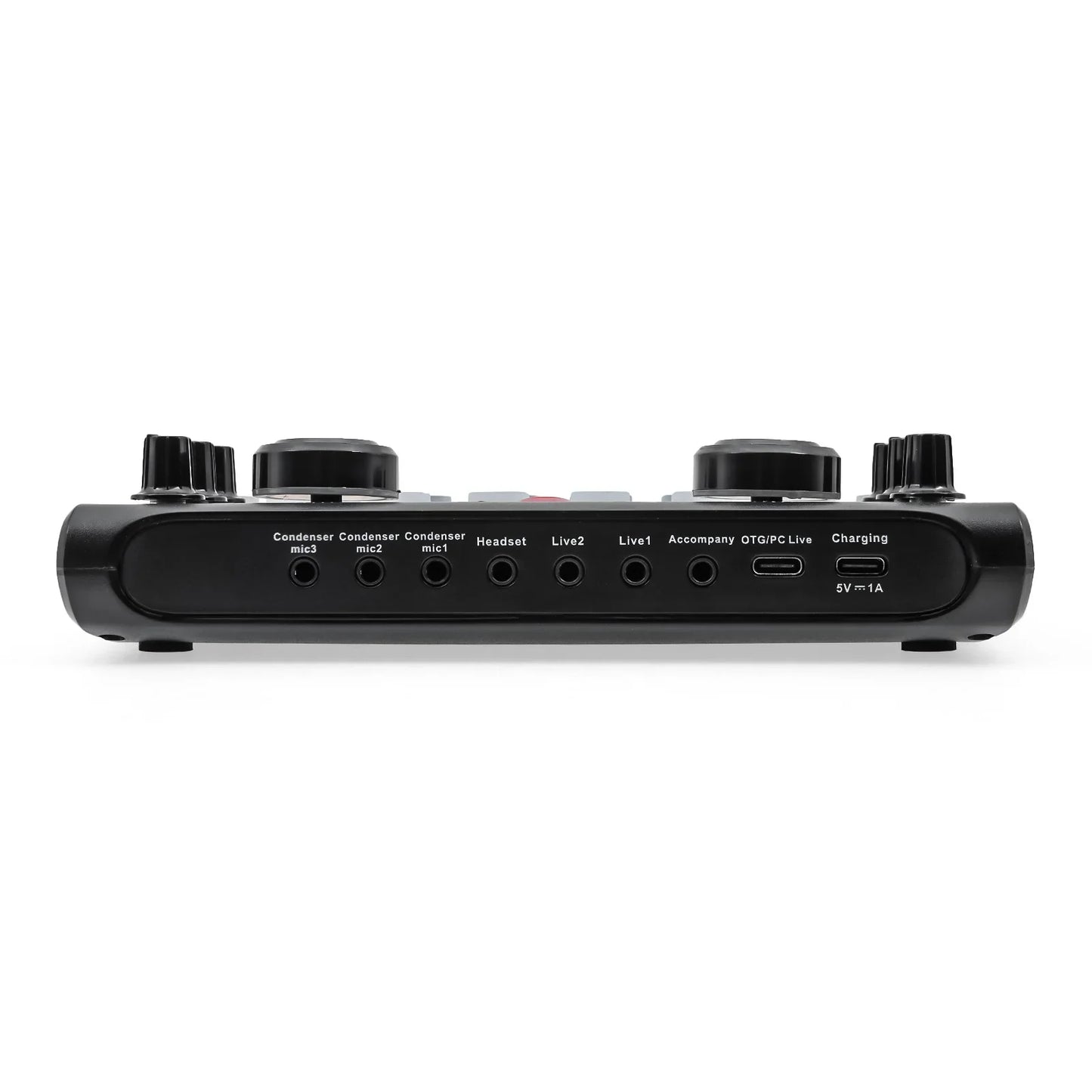 HD X60 Professional Sound Card – English Version Audio Mixer for Karaoke, KTV, Singing, and Live Broadcast