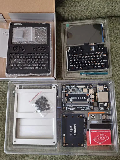 ClockworkPi uConsole V3.14 DevKit - Retro Open-Source Handheld Console with HDMI 2.0 Output, Unassembled