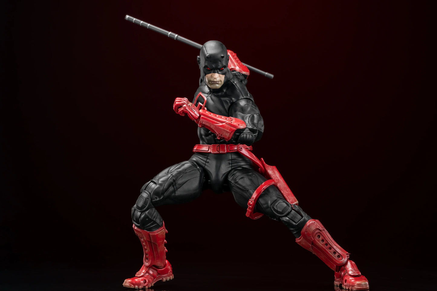 FlefToys Marvel Daredevil Action Figure — 8" Classic Red Shadowland Reborn Black, Devil Defenders Matt Murdock Legends In Stock