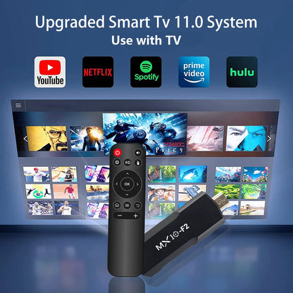 MX10 F2 TV Stick - 1GB RAM, 8GB Storage, Android 2024, 4K EU Android TV Box