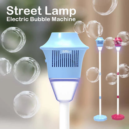 Street Light Bubble Machine – Fully Automatic Light-Up Bubble Maker for Birthday, Wedding & Outdoor Parties