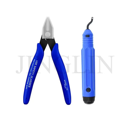 3D Printer Tool Kit – Electronic Wire Pliers, Trimming Knife, Scraper, Deburring Cutter & Tweezers Set