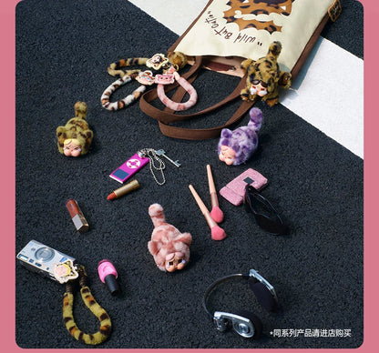 Genuine Crybaby Wild But Cutie Leopard Cat Blind Box — Vinyl Plush Pendant for Kids