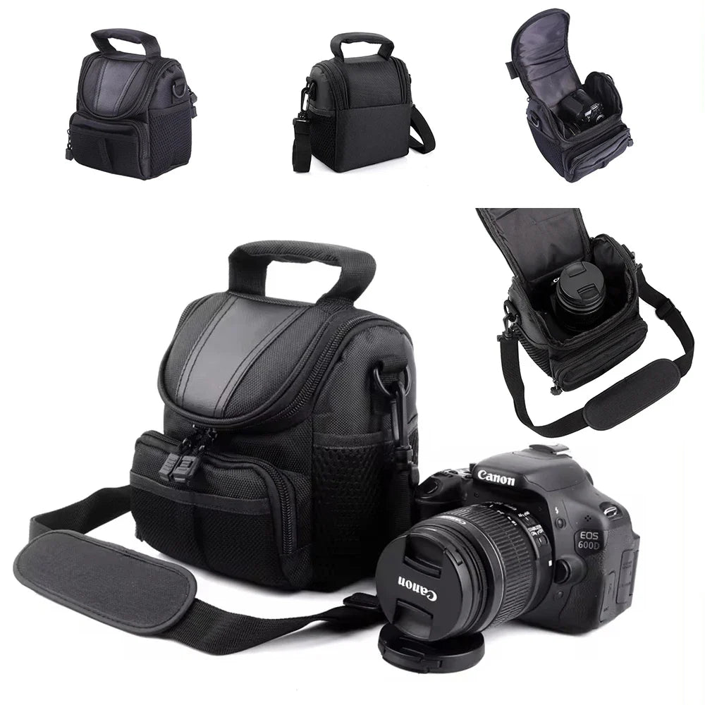Camera Case Bag – Protective DSLR & Mirrorless Bag for Canon, Nikon, Sony EOS R, R100, R50, R8, R6, R7, R10, RP, M50, 2000D, 250D, 200D, SX Series