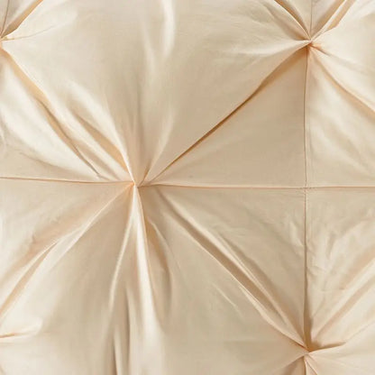 Premium White Goose Down Comforter – Winter Warm Feather Duvet, Lightweight & Cozy, Queen/King Size, Pinch Pleated 3D Design