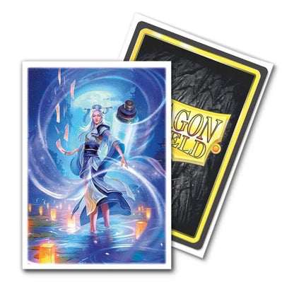 100pcs Dragon Shield Brushed Art Card Sleeves – 66x91mm Tournament Protector for PKM & PTCG Cards