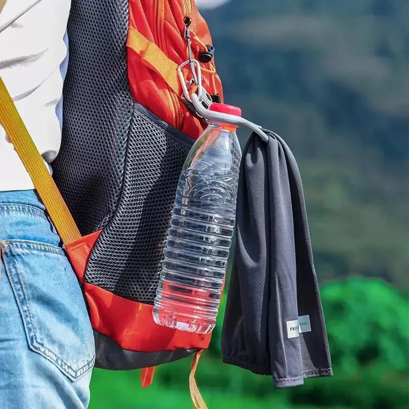 Sports Kettle Buckle Carabiner – Outdoor Water Bottle & Towel Holder, Backpack Clip Hanger for Camping & Hiking