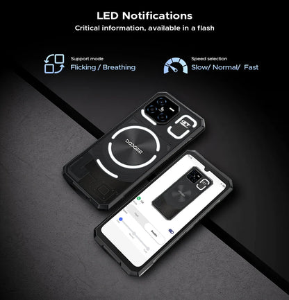 DOOGEE Blade GT Rugged Phone | 6.72'' FHD+, 120Hz LED Light, 12GB RAM, 256GB ROM, 5500mAh Battery, Android 14   2/2