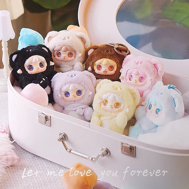 Yooki 4th Gen Blind Box – Take A Bit Small Bear Plush Toy Keychain Backpack Pendant Mystery Gift