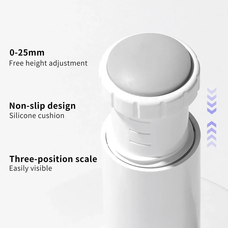 U-Shaped Nail Arm Rest Stand - Adjustable Manicure Pillow with Microfiber PU Leather Cushion for Hand Rest