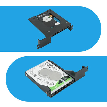 New ABS 2.5-Inch HDD/SSD Bracket with Screws for PS2 Fat – Fits SCPH-30000 & SCPH-50000 Consoles