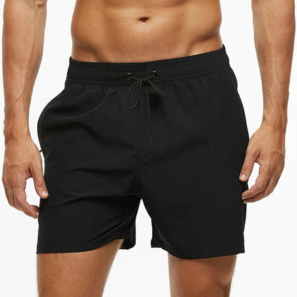 Men’s Summer Swim Shorts – Escatch Breathable Sport Board Shorts with Elastic Waist, Mesh Liner & Pockets Swimwear Beach Bermudas