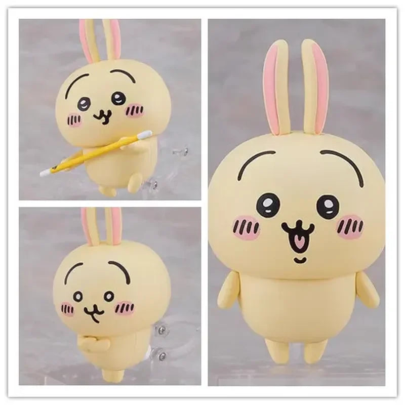 Cute Chiikawa Usagi Action Figure — Kawaii Anime Model Collectible Doll Set for Desk Decoration & Gift