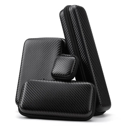 Portable EVA Storage Bag | Zipper Pouch for Mobile Phone Chargers, Hard Disks, U Disks, and Data Cables - Available in 1 or 2pcs