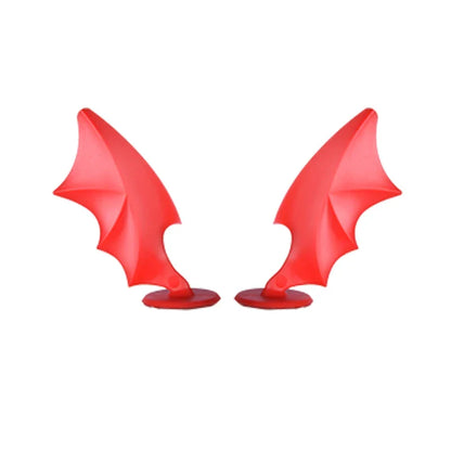 Universal Cat Ears Helmet Decoration Cute Motorcycle Electric Car Stickers Accessories
