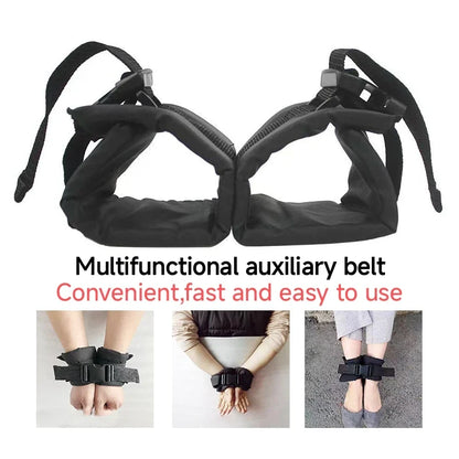 Limb Restraint Straps - Adjustable Hand & Foot Safety Supports for Bedridden Care