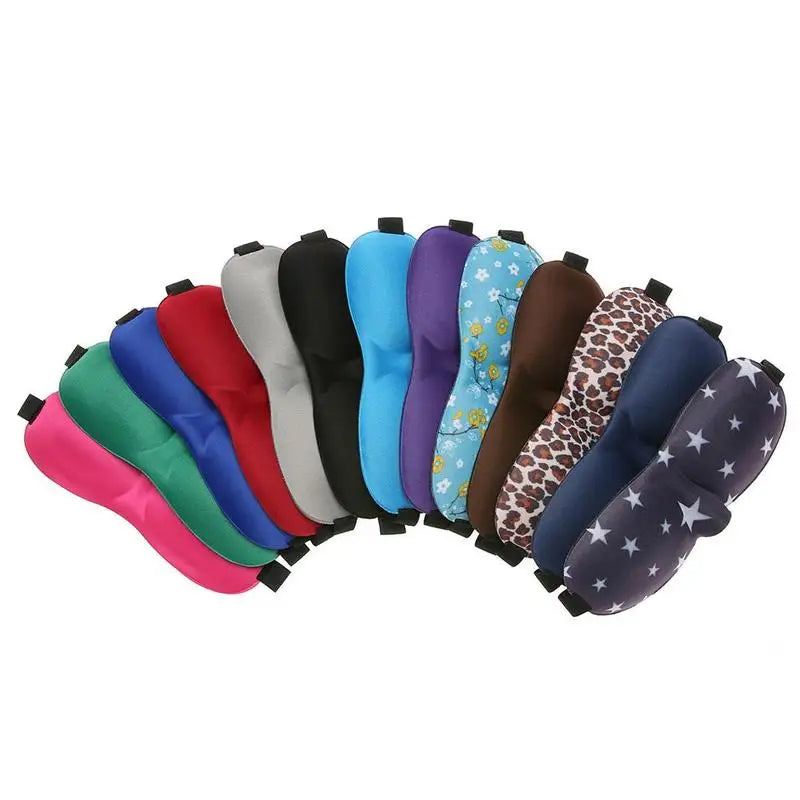 3D Sleeping Eye Mask – Soft Padded Travel Blindfold for Rest, Relaxation & Eye Comfort